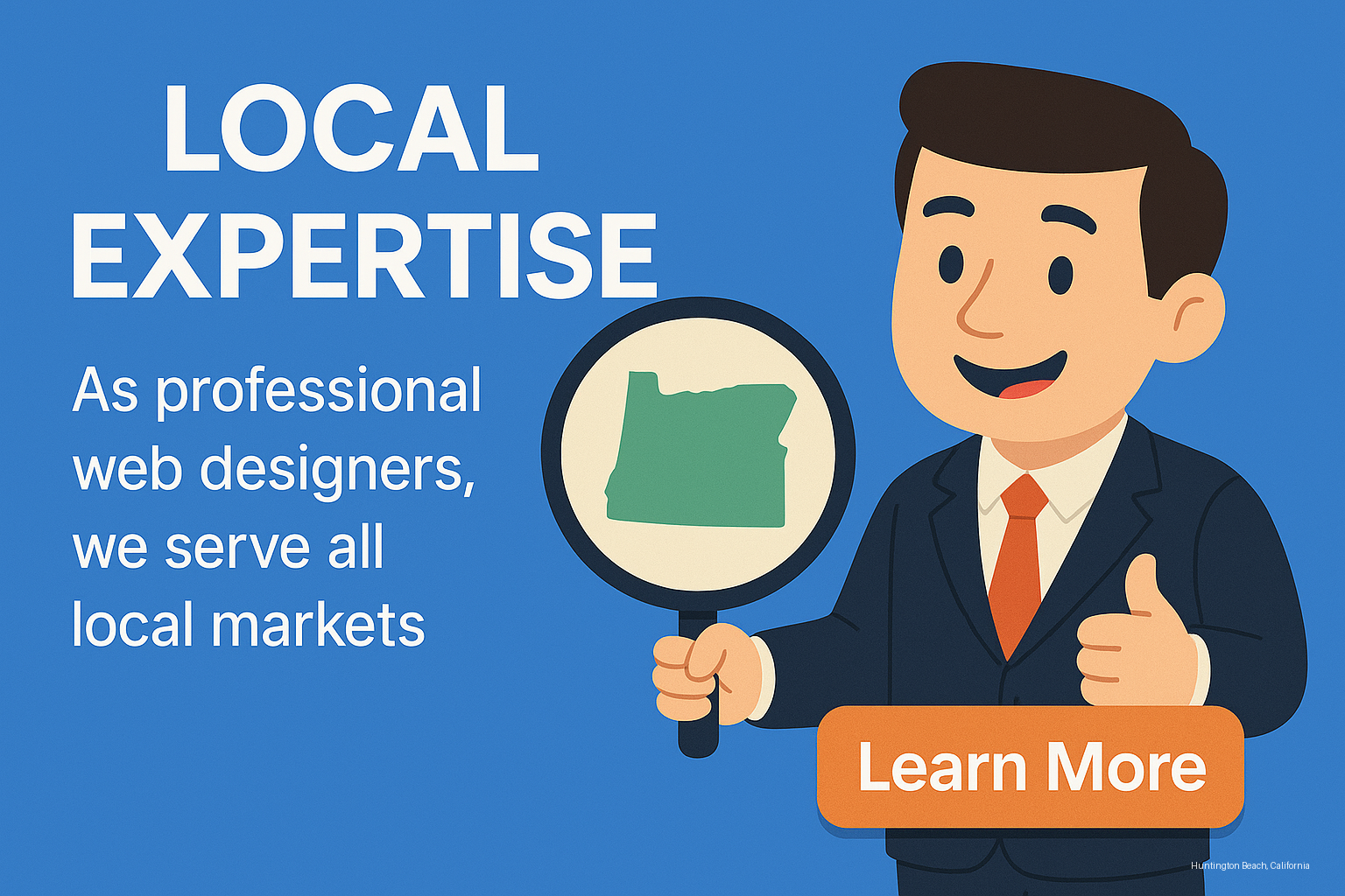 Local Huntington Beach, California Web Design